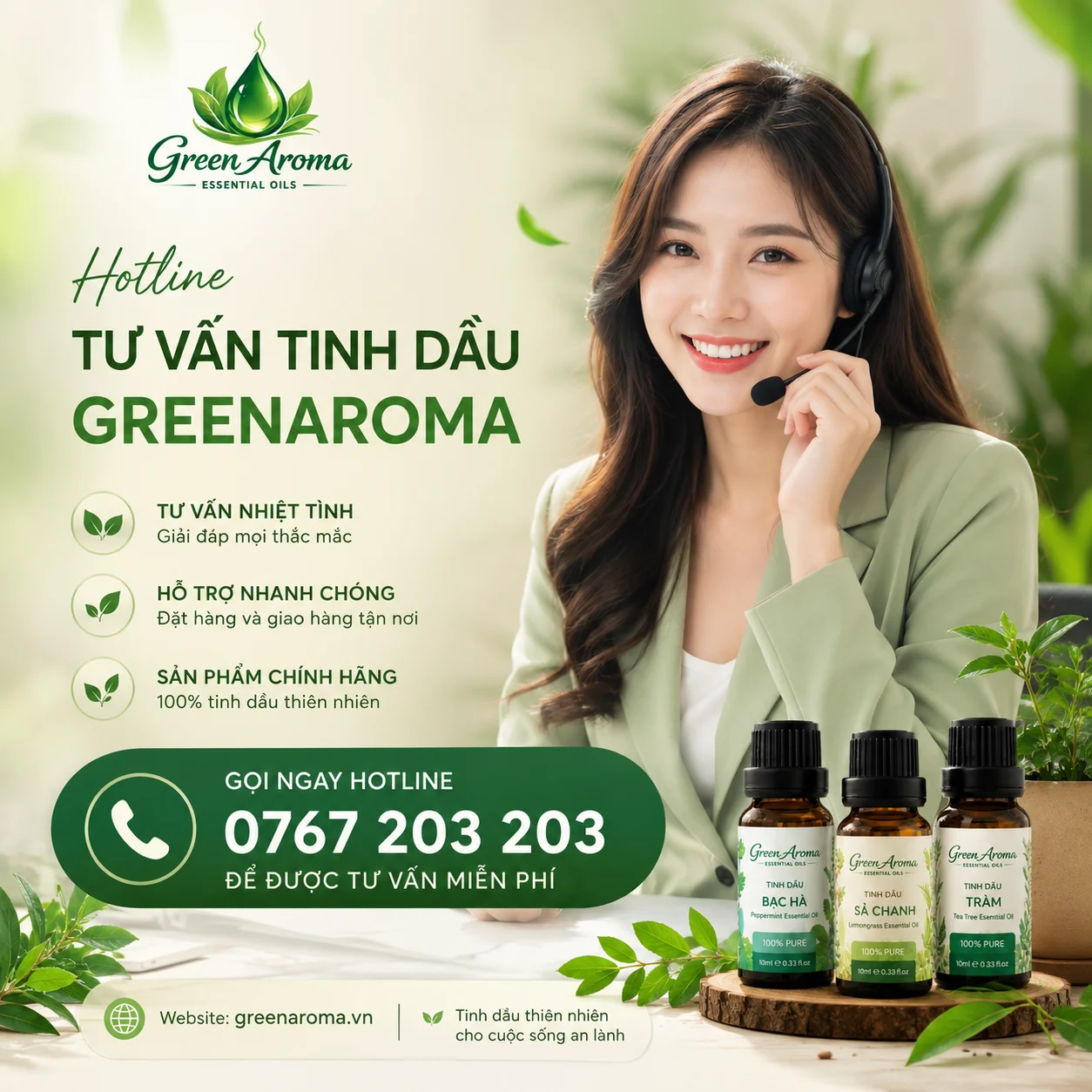hotline tuvan aroma
