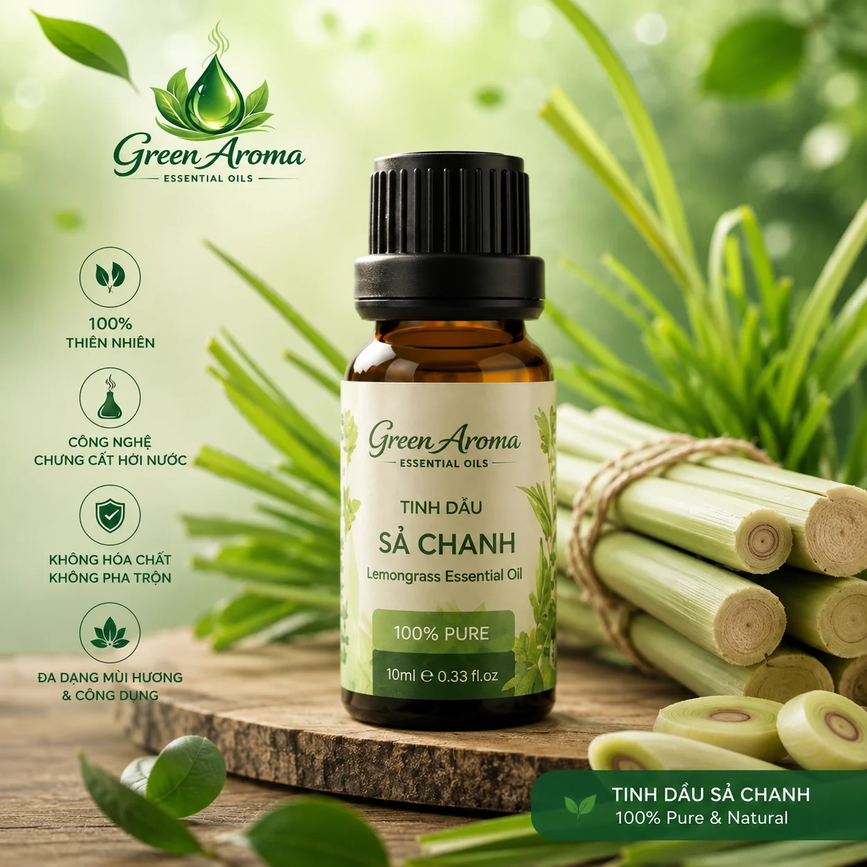 Tinh dầu xả chanh