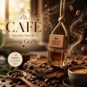 Tinh dầu treo xe ô tô hương cà phê