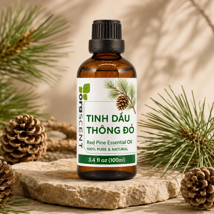 Hình ảnh sản phẩm tinh dầu thông đỏ dung tích 100ml Green Aroma