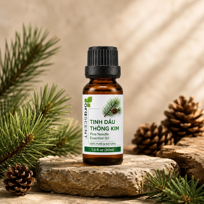 Hình ảnh sản phẩm tinh dầu thông lá kim dung tích 30ml Green Aroma vừa đủ dùng trong khoảng 1 đến 3 tháng